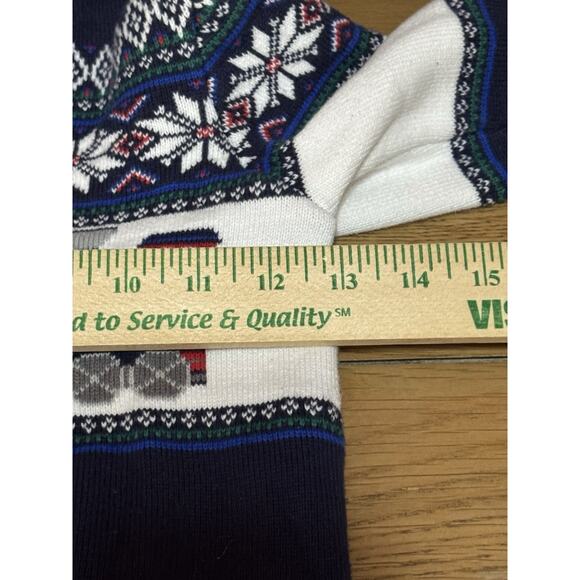 Janie And Jack The Holiday Train‎ Cardigan Sweater Toddler Boy’s Size 5 - Picture 5 of 11